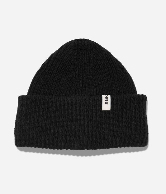 BEANIE 01 REWOOL BLACK