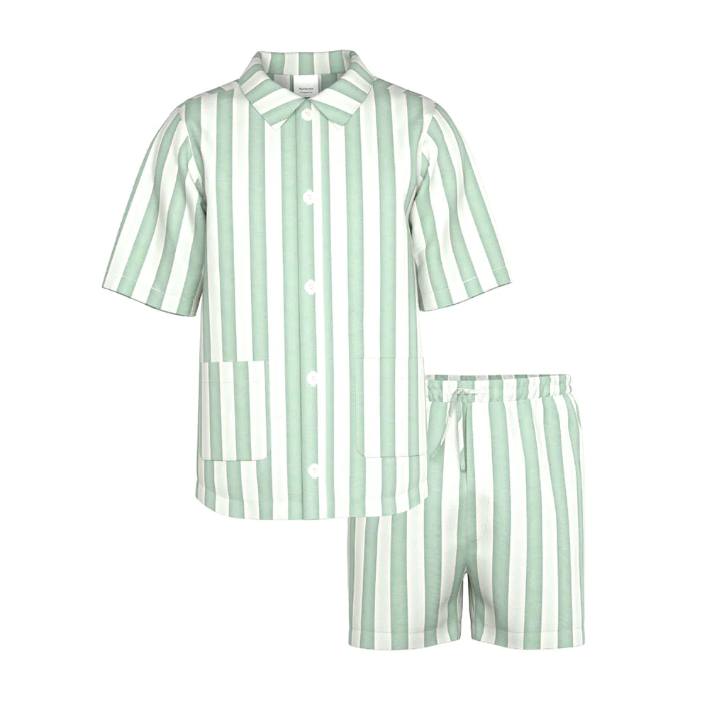 Uno Short Green & White