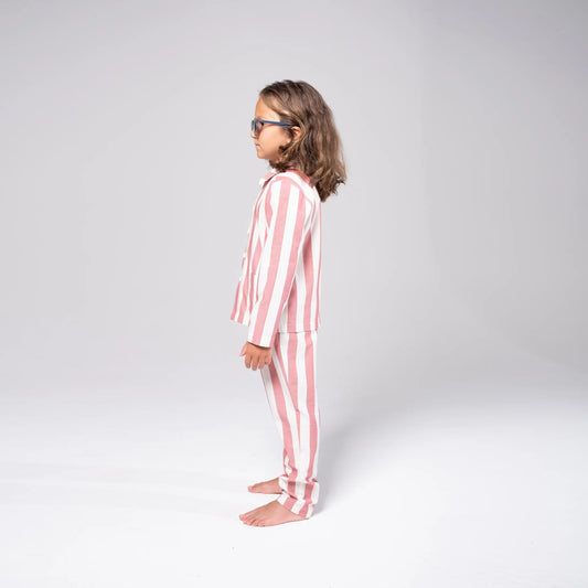 Juno Light Red & White Pyjama